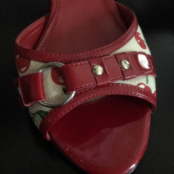 Cherry Mules - Picture 2 of 2